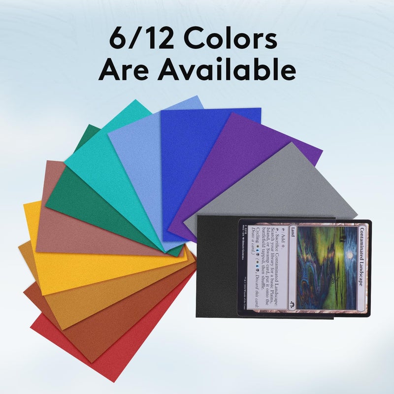 SEFOWG 600ct MTG Card Sleeves  6 Colors Matte Card Sleeves Magic  TCG Card Sleeve  Magic Card Sleeve  Card Protectors for MTG  TCG  Baseball  Trading  Game Cards - Image 5